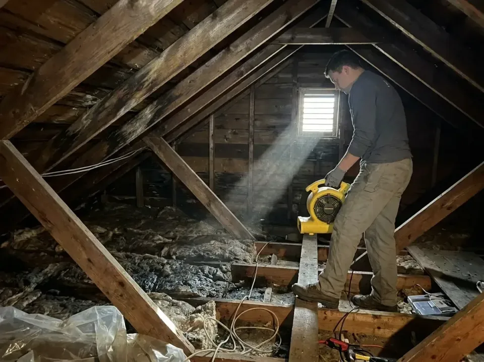 attic-water-damage-drying-proc-007 — frequently asked questions, Emergency Water Extraction & 24/7 Flood Response in Springd…